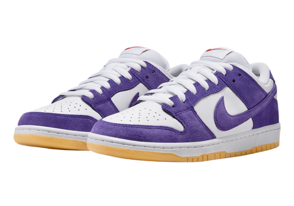 NIKE SB DUNK LOW PRO ISO PURPLE SUEDE