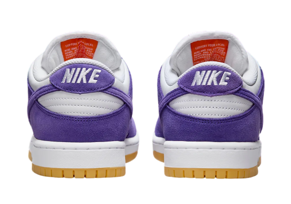 NIKE SB DUNK LOW PRO ISO PURPLE SUEDE