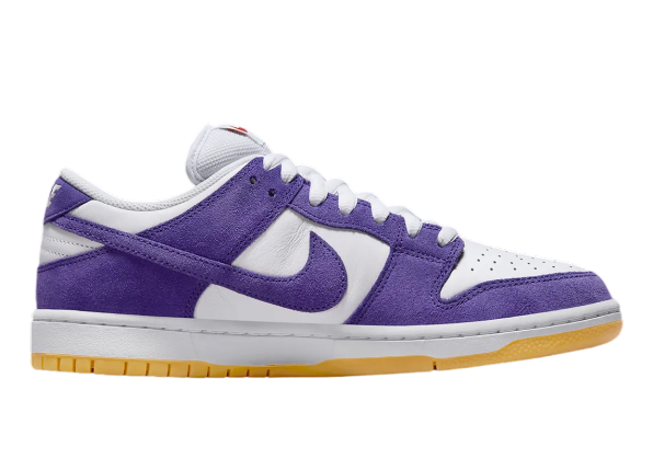 NIKE SB DUNK LOW PRO ISO PURPLE SUEDE
