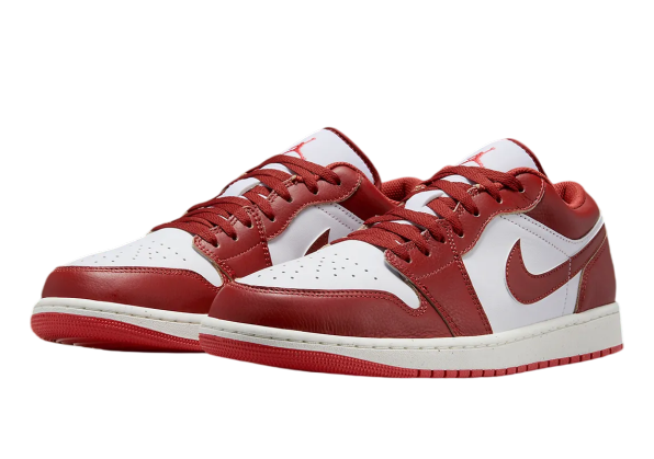 JORDAN 1 LOW SE DUNE RED (GS) WOMENS