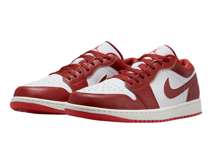 JORDAN 1 LOW SE DUNE RED (GS) WOMENS