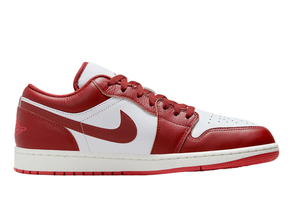 JORDAN 1 LOW SE DUNE RED (GS) WOMENS