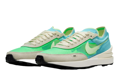 NIKE WAFFLE ONE LIME GLOW WOMENS