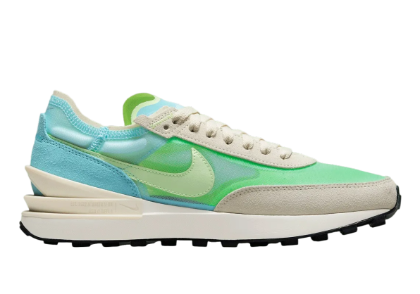 NIKE WAFFLE ONE LIME GLOW WOMENS