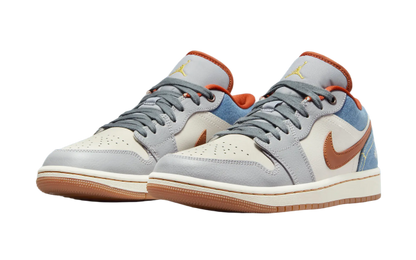 JORDAN 1 LOW SE PHANTOM DENIM CLAD WOMENS