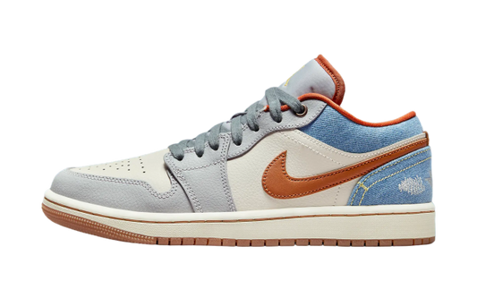 JORDAN 1 LOW SE PHANTOM DENIM CLAD WOMENS