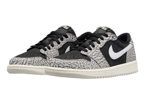 JORDAN 1 LOW OG BLACK CEMENT WOMENS