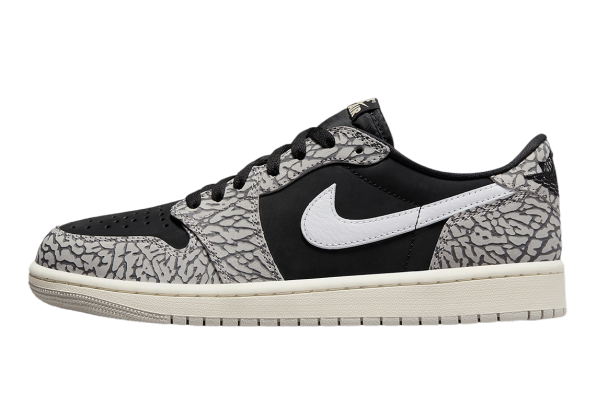 JORDAN 1 LOW OG BLACK CEMENT WOMENS