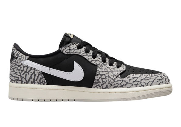 JORDAN 1 LOW OG BLACK CEMENT WOMENS