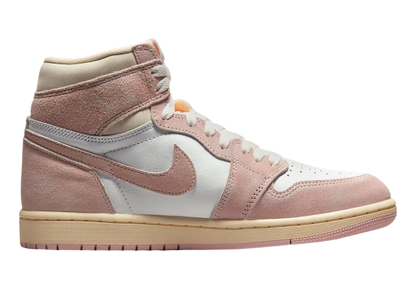 JORDAN 1 HIGH RETRO OG WASHED PINK WOMENS