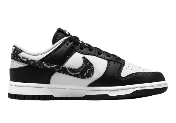 NIKE DUNK LOW ESSENTIAL PAISLEY BLACK WOMENS