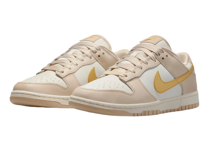 NIKE DUNK LOW ESS TREND GOLD SWOOSH WOMENS