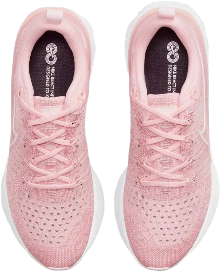 NIKE REACT INFINITY RUN FK 2 PINK GLAZE WOMENS