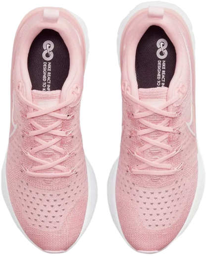 NIKE REACT INFINITY RUN FK 2 PINK GLAZE WOMENS