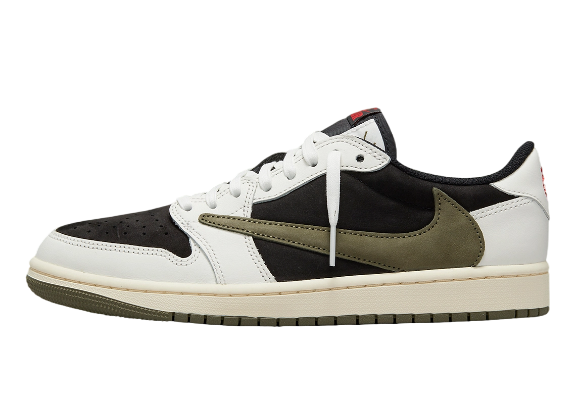 JORDAN 1 LOW OG SP X TRAVIS SCOTT MEDIUM OLIVE WOMENS