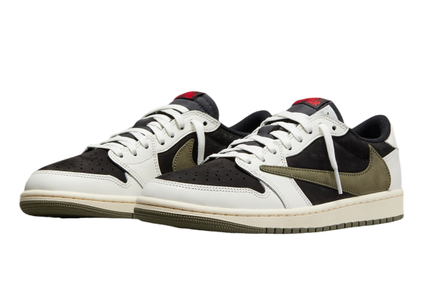 JORDAN 1 LOW OG SP X TRAVIS SCOTT MEDIUM OLIVE WOMENS